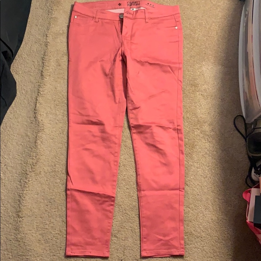 Dusty Rose Skinny Jeans